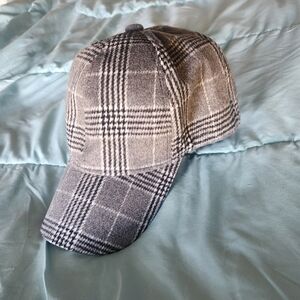 Plaid fashion Hat
